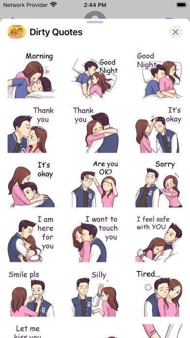Dirty Quotes - Flirty Messages Screenshot