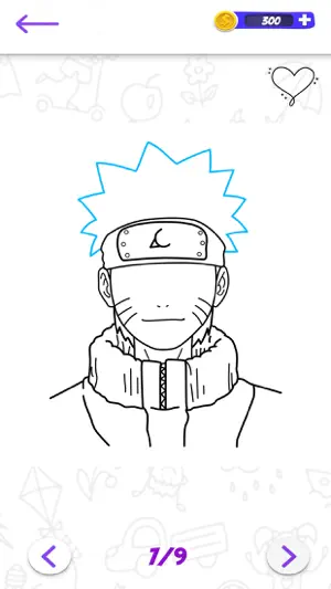 Draw Anime Step By Step Easy screenshot 1