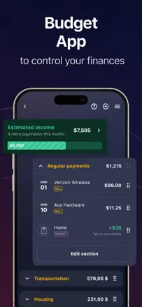 PocketGuard・Budget Planner App : capture d’écran 3 sur 8