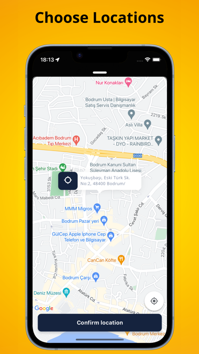 Bodrum Taxi Screenshot
