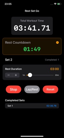 RestSetGo screenshot