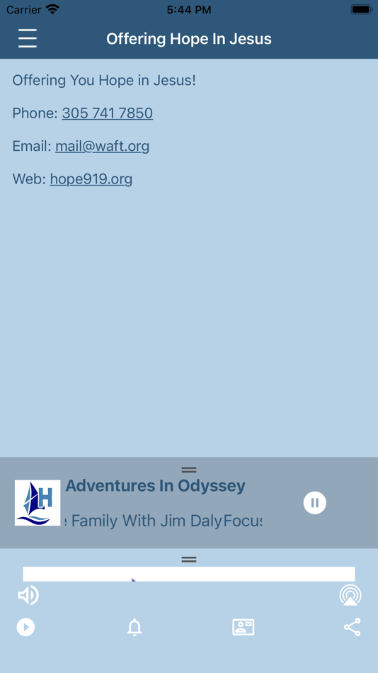 #3. HOPE 91.9 Key West (iOS) Podle: Christian Radio Fellowship, Inc.