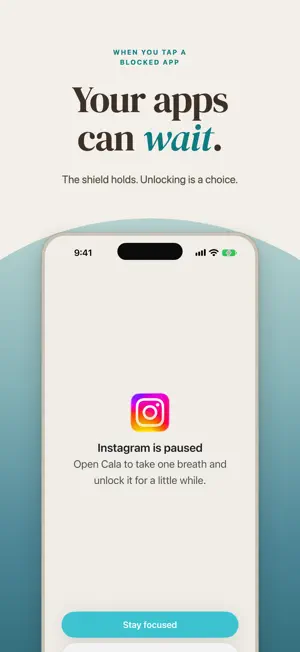 Cala: App Blocker, Screen Time screenshot 2