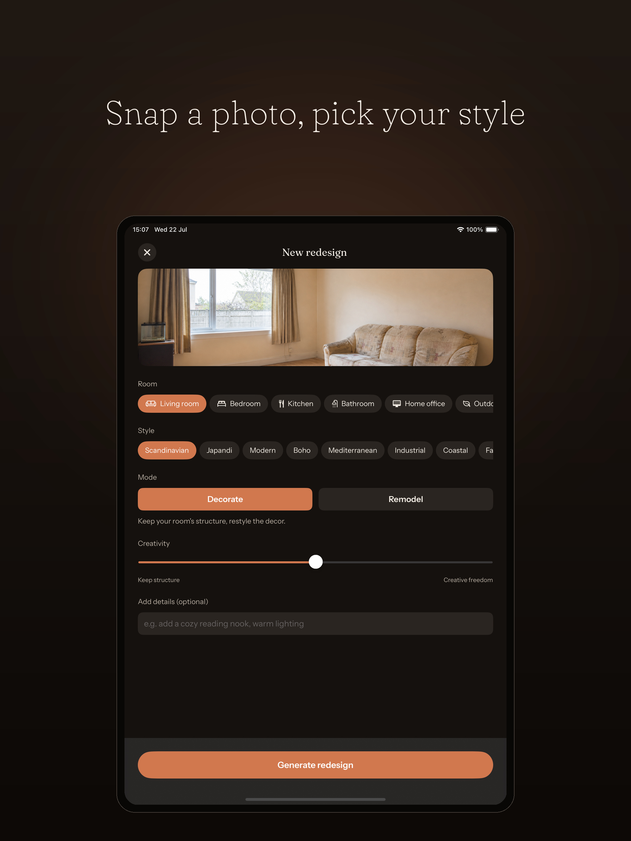 Roomora: AI Interior Design screenshot 8