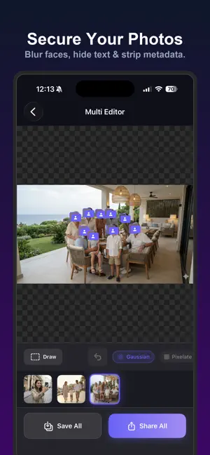 BlurPass: Face Blur & Censor screenshot 4