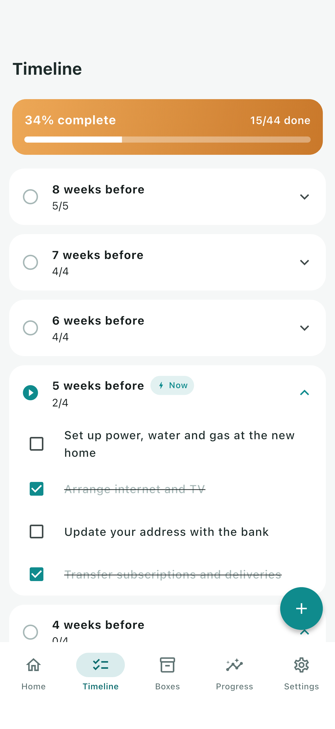 Mudora: Moving Checklist screenshot 2