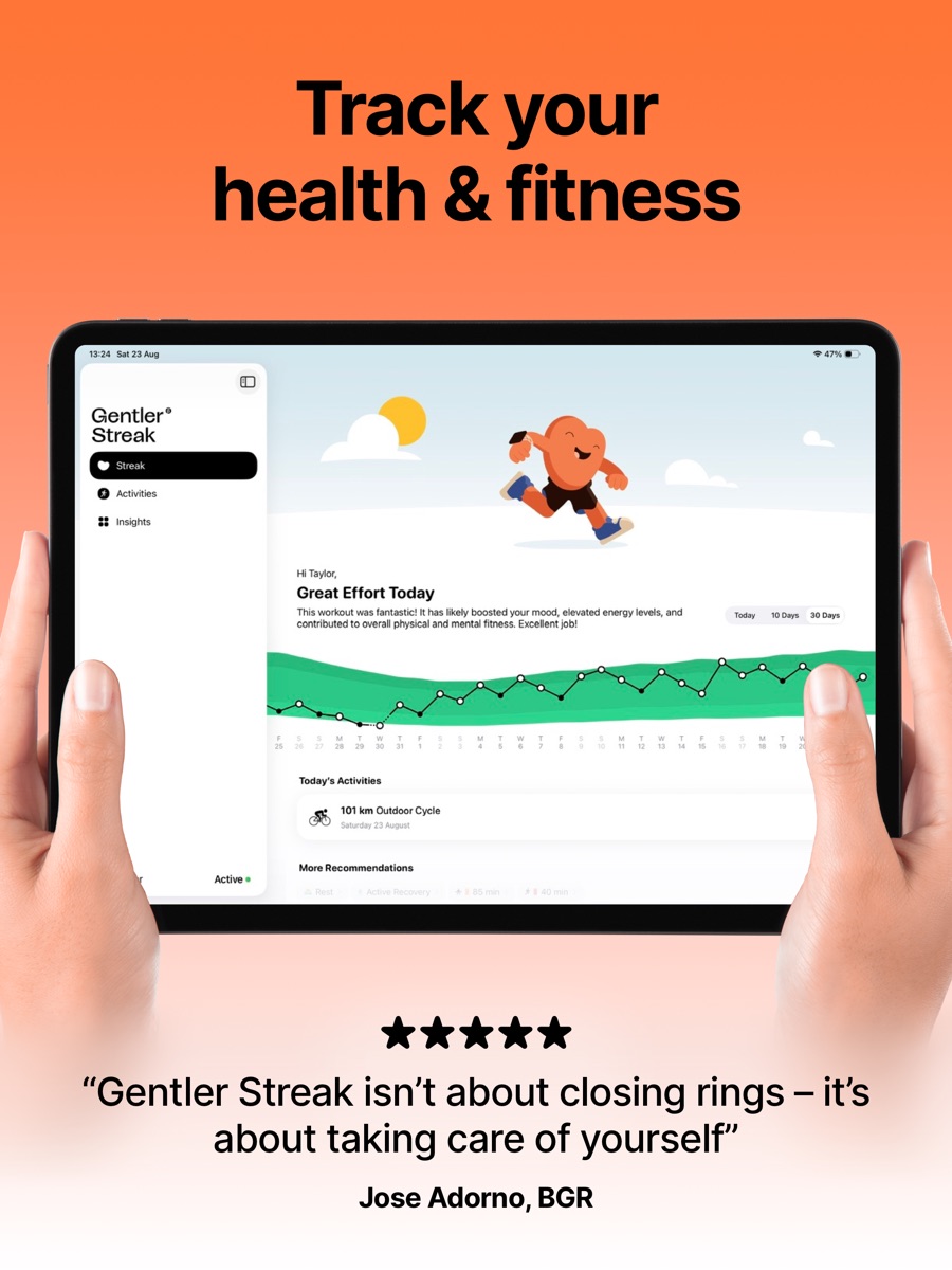 Gentler Streak Workout Tracker screenshot 11