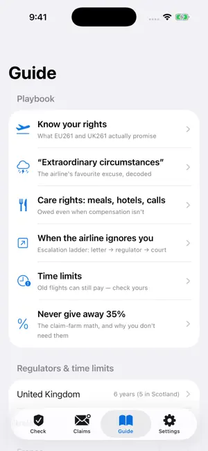 Recoup: Flight Compensation screenshot 3