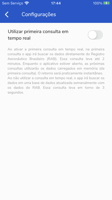 Consulta Aeronaves screenshot