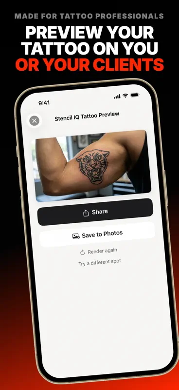 Tattoo Design AI: StencilIQ screenshot 6 of 9