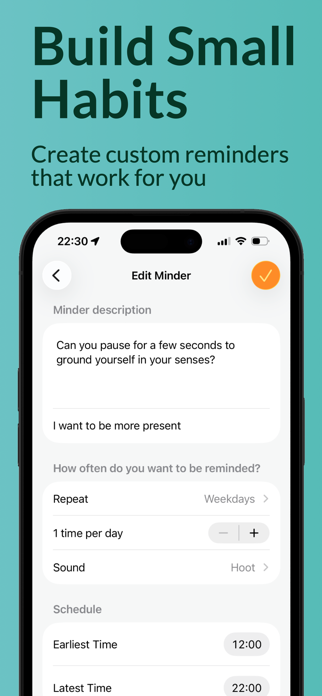 Minder: Random Reminders Screenshot 2 of 6