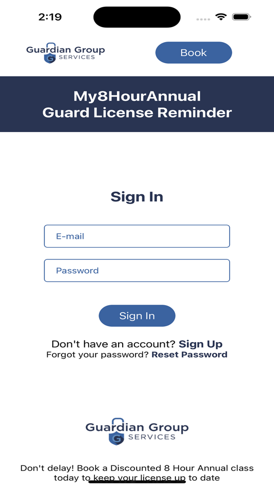 #1. Guard License Reminder (iOS) 由: Guardian Group Services LLC