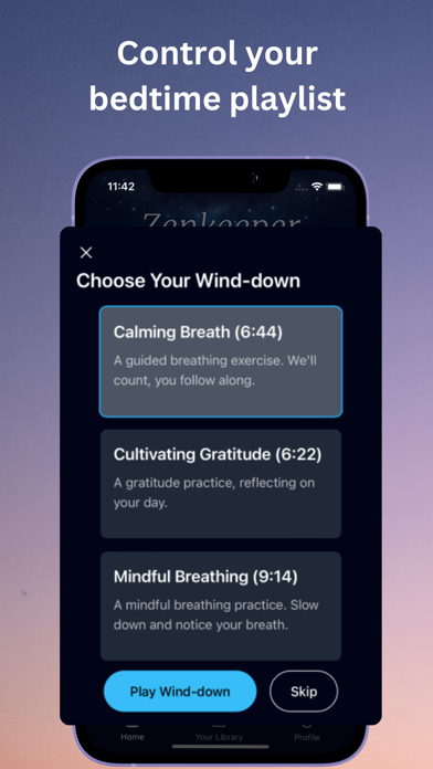 Fall Asleep Fast - Zenkeeper Screenshot