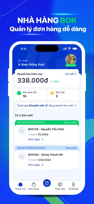 Nhà Hàng BOK iPhone screenshot 1