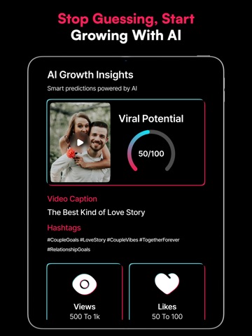 Go Viral: AI Video Analysis iPad screenshot