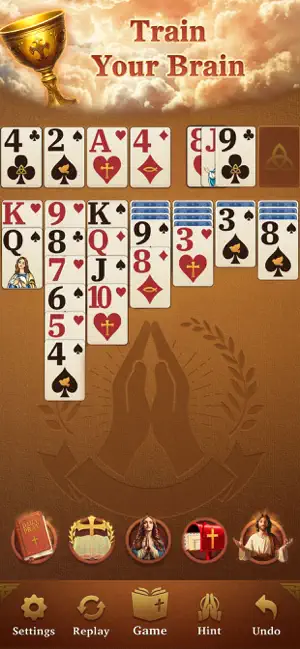 Bible Solitaire - Daily Pray screenshot 2