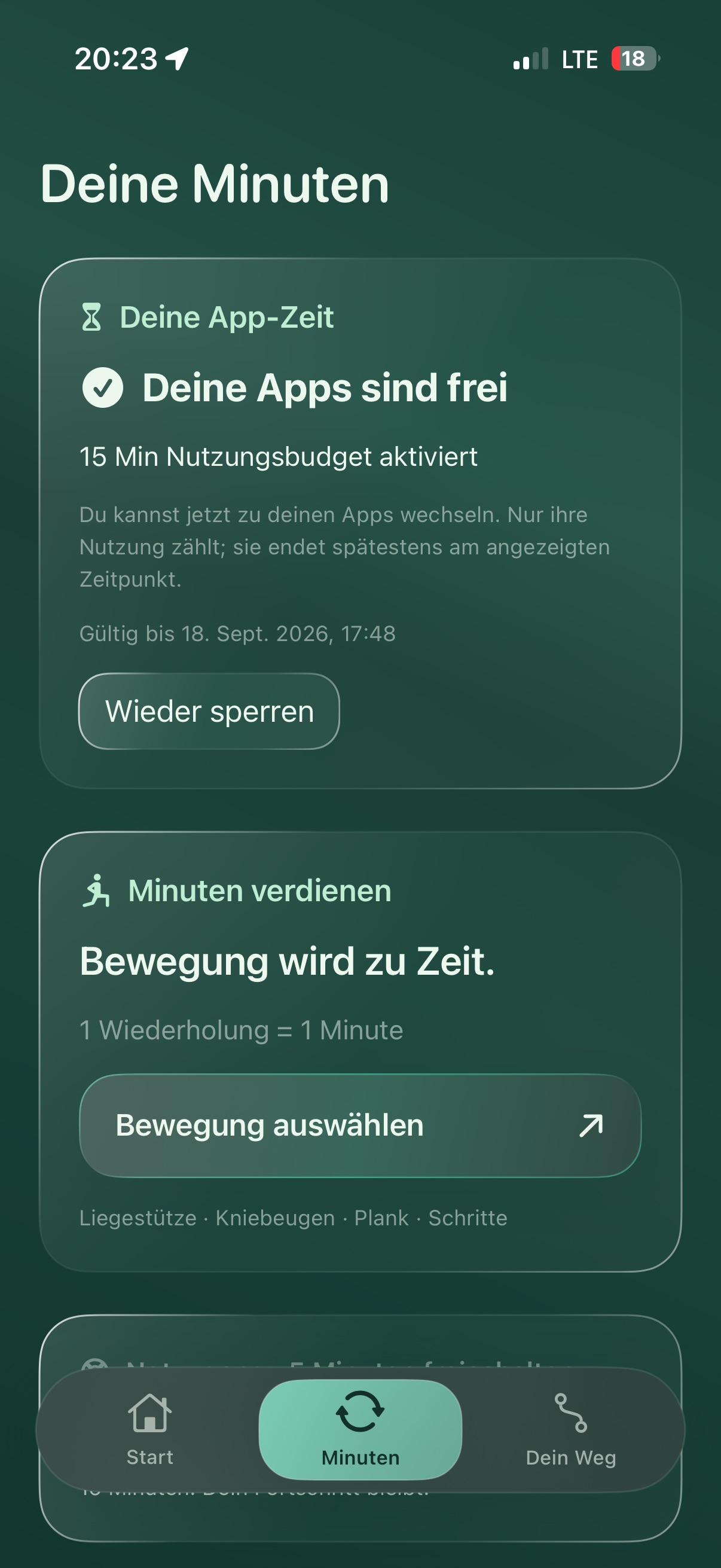 Screenshot 2 of Unscroll: Move More