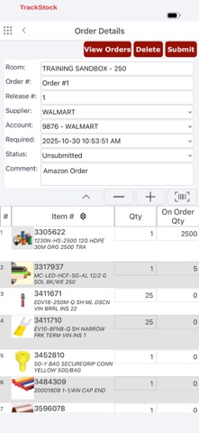 eTurns TrackStock screenshot