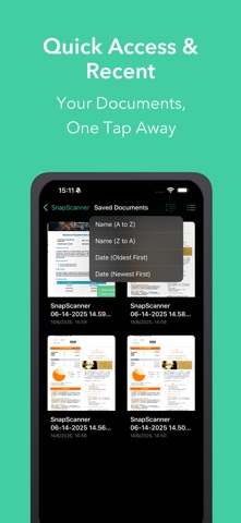 SnapScanner+ PDF, Docs & Cards Screenshot 9 of 9