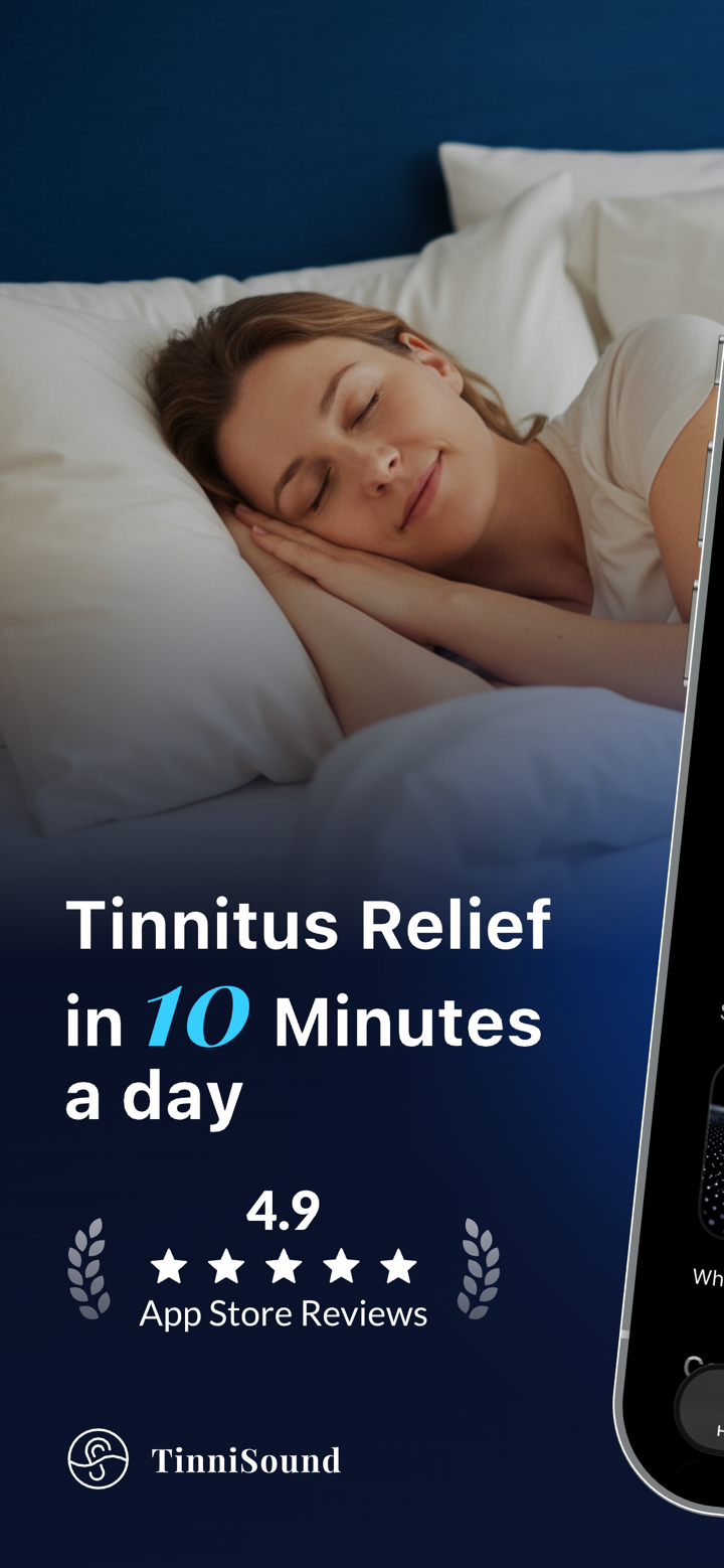 TinniSound: Tinnitus Relief screenshot 1