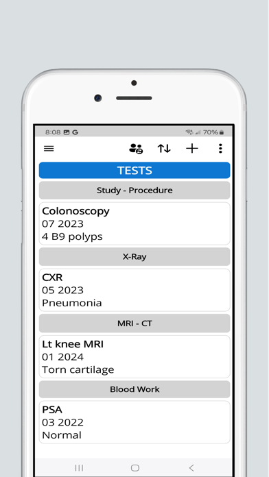 Medical Records Pro Screenshot