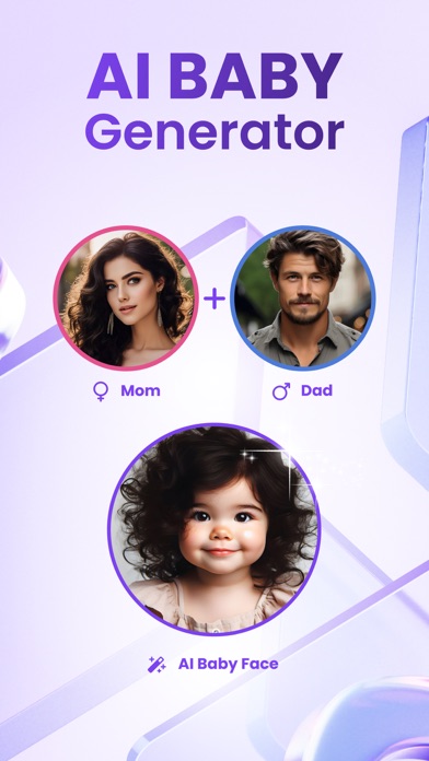 Screenshot #1 pour AI Baby Generator: Future Face
