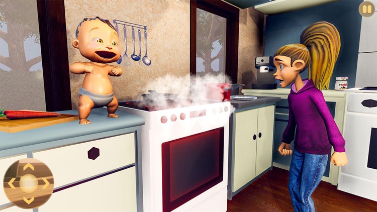 Naughty Baby Life Mom Sims 3D