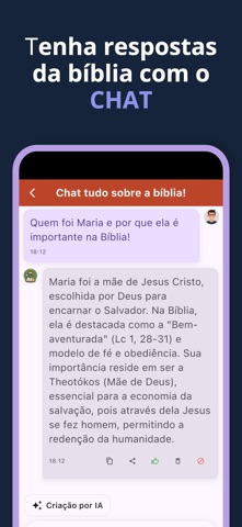 Bíblia Católica IA iPhone screenshot