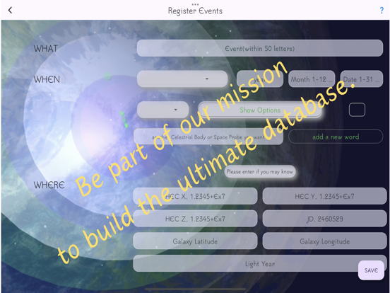 Screenshot #5 pour Chronomap in Cosmos