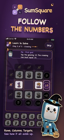 SumSquare: Math Grid Game iPhone screenshot