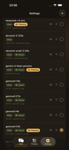 Ollama Mobile: AI Chat Screenshot 3 of 10