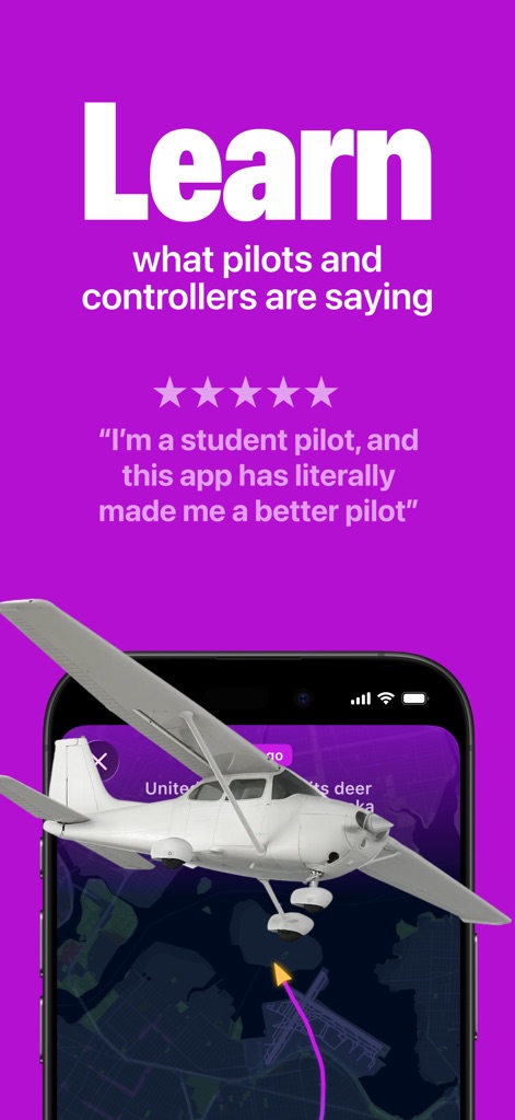 ATC - Live Air Traffic Radio - このアプリを通じて、ユーザーはパイロットと管制官の実際の交信内容を学習し、航空交通のリアルタイムの状況把握を深めることができます。