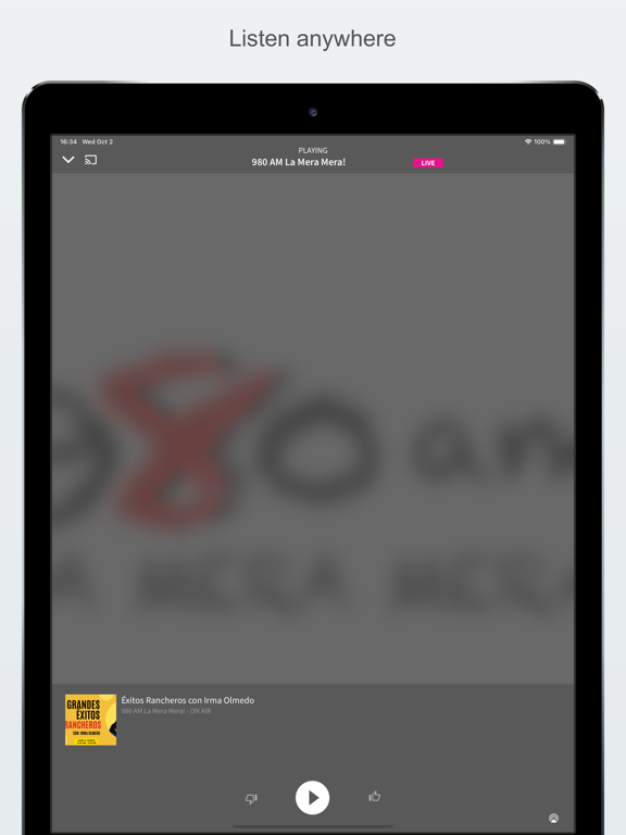 Screenshot #5 pour 980 AM La Mera Mera