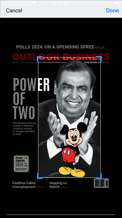 Outlook Business Magazine Screenshot