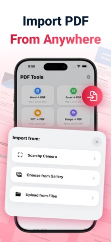 PDF24: PDF Converter & Creator iPhone screenshot
