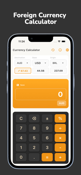 Foreign Currency Calculator Screenshot 1 of 5