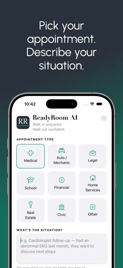 ReadyRoom AI screenshot 1