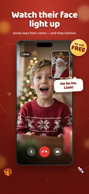 Call Santa: Talk & Video screenshot 1