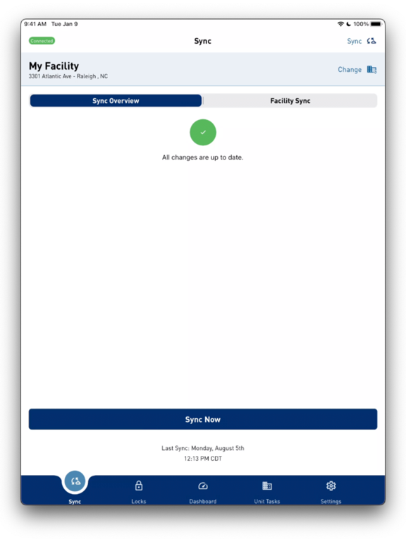 DaVinci Lock Mobile iPad screenshot 4 - Business app