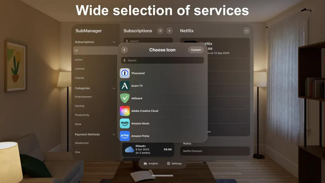 SubManager: Subscription List screenshot 2