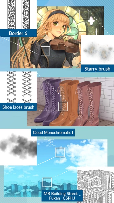 Clip Studio Paint for iPhone Screenshot