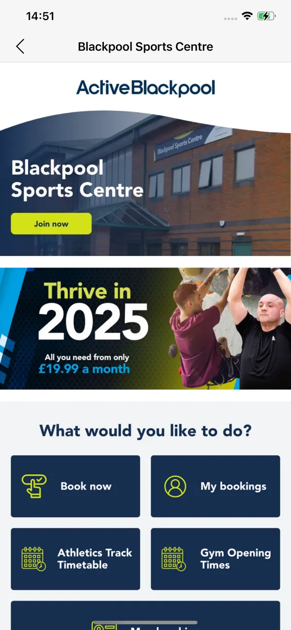 Screenshot #2 pour Active Blackpool Council