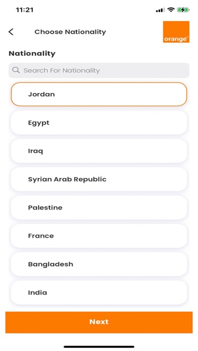 Orange Sajelni eKYC Screenshot 4 - AppWisp.com Orange Sajelni eKYC Screenshot 4 - AppWisp.com