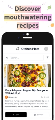 Kitchen Plate: Recipe Keeper Screenshot 2 of 7
