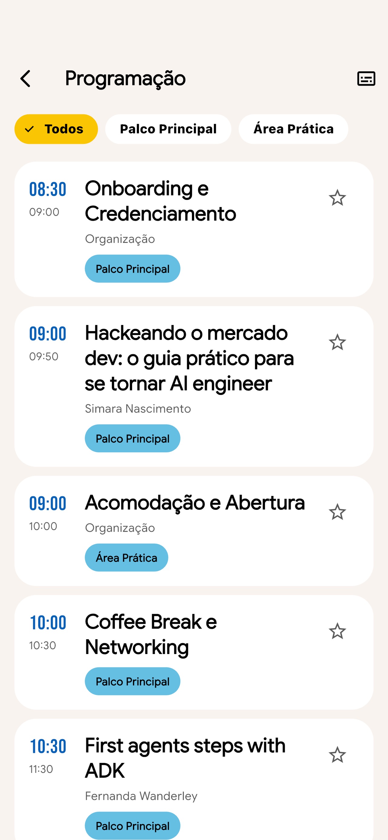 Screenshot 1 of GDG Recife