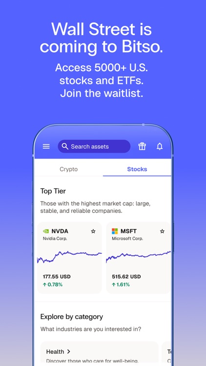 Bitso: Save and invest easily screenshot-3
