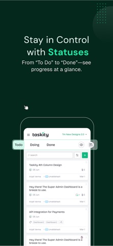 Taskity - Kanban Board screenshot
