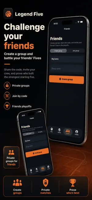 Legend Five: Basketball Draft screenshot 2