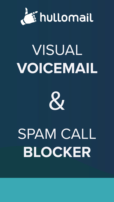 Screenshot 1 of Hullomail Voicemail App