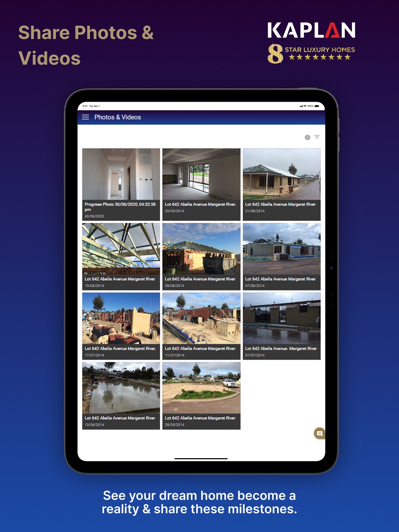 Screenshot 12 of Kaplan Homes Portal